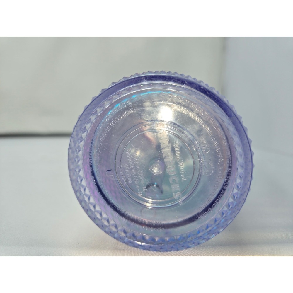 Starbucks Iridescent Cold Cup 24 Oz - Neon Pink - Picture 4 of 4